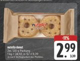 Donut im Angebot bei E center in Ansbach Donut Angebote von Nutella bei E center Ansbach für 2,99 €