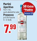 Aperitivo 14,5% Vol., auch alkoholfrei von Martini im aktuellen Trinkgut Prospekt für 7,99 €