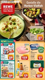 REWE Prospekt "Dein Markt", 32 Seiten, 20.10.2025 - 20.10.2025 Aktueller REWE Prospekt, "Dein Markt", mit Angeboten der Woche, gültig von 20.10.2025 bis 20.10.2025