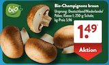 Bio-Champignons braun von  im aktuellen ALDI SÜD Prospekt für 1,49 €