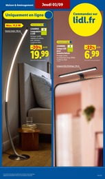 Prix et réduction Lampadaire dans le prospectus Lidl en cours Offre Lampadaire dans le catalogue Lidl du moment à la page 37