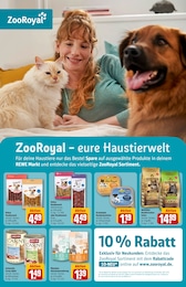 REWE Katzenfutter im Prospekt 