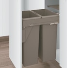 Promo Poubelle de tri sélectif 2 x 20 l à  dans le catalogue Brico Cash à Lumbres
