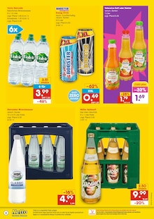 Mineralwasser im aktuellen Netto Marken-Discount Prospekt (Dortmund) Mineralwasser im Netto Marken-Discount Prospekt "DER ORT, AN DEM DU IMMER AUSGEZEICHNETE PREISE FINDEST." mit 6 Seiten (Dortmund)