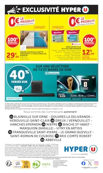 Catalogue Hyper U, 19/05/2026 - 31/05/2026, LES PRIX BAS Spécial fêtes des mères, 44 pages Prospectus Hyper U en cours, "LES PRIX BAS Spécial fêtes des mères", 44 pages