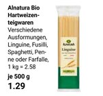 Bio Hartweizen-teigwaren Linguine bei GLOBUS im Rüsselsheim Prospekt für 1,29 €