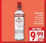Vodka von Smirnoff im aktuellen EDEKA Prospekt für 9,99 €