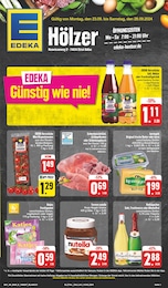 EDEKA Prospekt "Wir lieben Lebensmittel!" für Aglasterhausen, 24 Seiten, 23.09.2024 - 28.09.2024