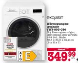 Wärmepumpentrockner TWP 803-030 Angebote von Exquisit bei E center Mainz für 349,99 €