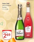 Sekt von Faber für 2,69 € bei GLOBUS im Angebot Sekt von Faber im aktuellen GLOBUS Prospekt
