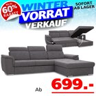 Aktuelles Max Ecksofa Angebot bei Seats and Sofas in Bergisch Gladbach ab 699,00 €