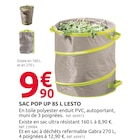 Sac pop up 85 l lesto en promo chez Mr. Bricolage Argenteuil à 9,90 €