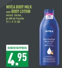 BODY MILK oder BODY LOTION Angebote von NIVEA bei Marktkauf Dülmen für 4,95 €