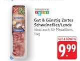 EDEKA - Zartes Schweinefilet/Lende Angebot im Prospekt Zartes Schweinefilet/Lende bei EDEKA im Prospekt "" für 9,99 €