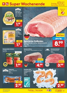 Schweineschnitzel im Netto Marken-Discount Prospekt "Aktuelle Angebote" mit 62 Seiten (Hamburg)