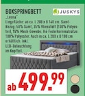 BOXSPRINGBETT „Leona“ Angebote von JUSKYS bei Marktkauf Schwerte für 499,99 €