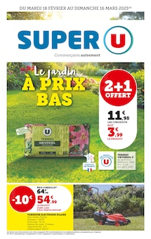 Prospectus Super U en cours, "Le jardin À PRIX BAS", page 1 sur 40