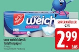 Toilettenpapier im EDEKA Prospekt Toilettenpapier von SOOO weich im aktuellen EDEKA Prospekt für 2,99 €