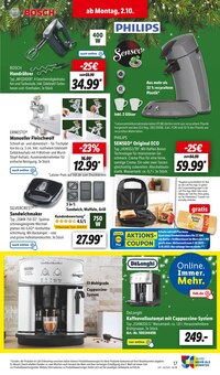 Philips Angebot im Lidl Prospekt, gültig von 02.10.2023 bis 07.10.2023 Philips Angebot im aktuellen Lidl Prospekt auf Seite 19