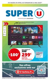 Télévision Angebote im Prospekt "Super U" von Super U Télévision Angebote im Prospekt "Super U" von Super U auf Seite 1