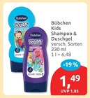 Kids Shampoo & Duschgel Angebote von Bübchen bei budni Pinneberg für 1,49 €