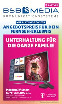 Fernseher im BSB mobilfunk Prospekt "ANGEBOTSPREIS FÜR DEIN FERNSEH-ERLEBNIS" mit 12 Seiten (Rostock)