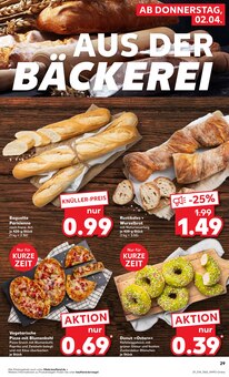 Pizza im Kaufland Prospekt "Aktuelle Angebote" mit 54 Seiten (Magdeburg)