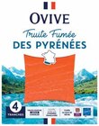 Truite fumée des pyrénées - OVIVE en promo chez Intermarché Truite fumée des pyrénées - OVIVE dans le catalogue Intermarché