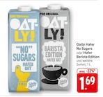 EDEKA Sinsheim - Hafer No Sugars oder Hafer Barista Edition Angebot im Prospekt Hafer No Sugars oder Hafer Barista Edition bei EDEKA im Sinsheim Prospekt für 1,69 €