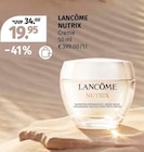 Nutrix im Müller Prospekt Nutrix von Lancôme im aktuellen Müller Prospekt für 19,95 €