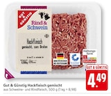 EDEKA Östringen - Hackfleisch gemischt Angebot im Prospekt Hackfleisch gemischt bei EDEKA im Östringen Prospekt für 4,49 €
