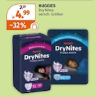 Dry Nites im Angebot bei Müller in Münster Dry Nites Angebote von HUGGIES bei Müller Münster für 4,99 €