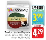 Kaffee Kapseln im Angebot bei EDEKA in Baden-Baden Kaffee Kapseln Angebote von Tassimo bei EDEKA Baden-Baden für 3,99 €