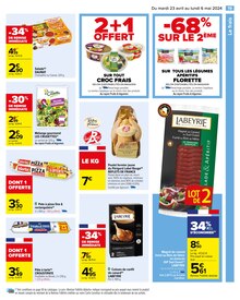 Promo Salade verte dans le catalogue Carrefour du moment à la page 21
