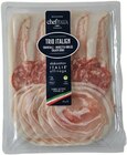 Trio Italien Assortiment Guanciale, Pancetta Roulée, Salami Doux - CHEF ITALIA PREMIUM en promo chez Intermarché Hyper Trio Italien Assortiment Guanciale, Pancetta Roulée, Salami Doux - CHEF ITALIA PREMIUM dans le catalogue Intermarché Hyper