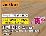 Vinyl-Diele „Campeon“ Angebote bei Hornbach Rüsselsheim für 26,25 €