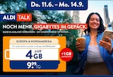 Europa & Nordamerika von ALDI TALK im aktuellen ALDI SÜD Prospekt für 