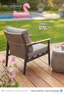Fernsehsessel im Kabs Prospekt "OUTDOOR LIVING" mit 48 Seiten (Bottrop)