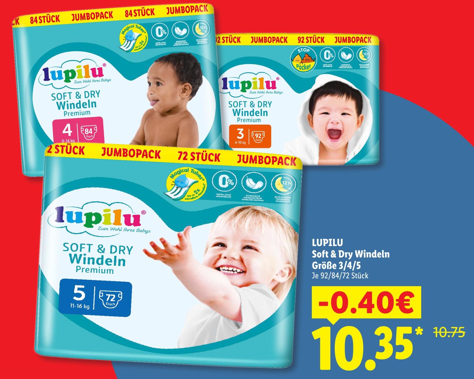 Soft & Dry Windeln Premium Größe 5