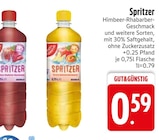 Aktuelle Rhabarber Angebote bei EDEKA in München Aktuelles Spritzer Himbeer-Rhabarber-Geschmack Angebot bei EDEKA in München ab 0,59 €