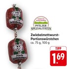 Zwiebelmettwurst-Portionswürstchen bei E center im Offenbach Prospekt für 1,69 €