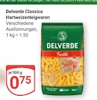 Classica Hartweizenteigwaren von Delverde für 0,75 € bei GLOBUS im Angebot Classica Hartweizenteigwaren von Delverde im aktuellen GLOBUS Prospekt
