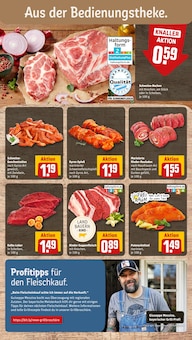 Rindfleisch im REWE Prospekt "Dein Markt" mit 28 Seiten (Augsburg)