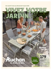 Catalogue Supermarchés Auchan Hypermarché en cours à Weyersheim et alentours, "VIVEZ VOTRE JARDIN.", 41 pages, 03/03/2026 - 14/06/2026