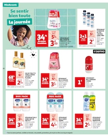 Promo Déodorant dans le catalogue Auchan Hypermarché du moment à la page 20