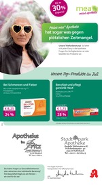 Aktueller mea - meine apotheke Apotheke Prospekt in Kulmbach und Umgebung, "Unsere Juli-Angebote" mit 4 Seiten, 01.07.2025 - 31.07.2025