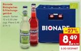 Biologisches Erfrischungsgetränk von Bionade im aktuellen Netto Marken-Discount Prospekt für 8,49 €