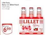 Tonic, Berry im Angebot bei GLOBUS in Neuwied Tonic, Berry Angebote von Lillet bei GLOBUS Neuwied für 6,99 €