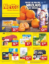 Netto Marken-Discount Prospekt für Krumbach (Schwaben): "Aktuelle Angebote", 55 Seiten, 25.11.2024 - 30.11.2024