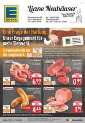 Aktueller EDEKA Prospekt mit Schweinefilet, "Aktuelle Angebote", Seite 1